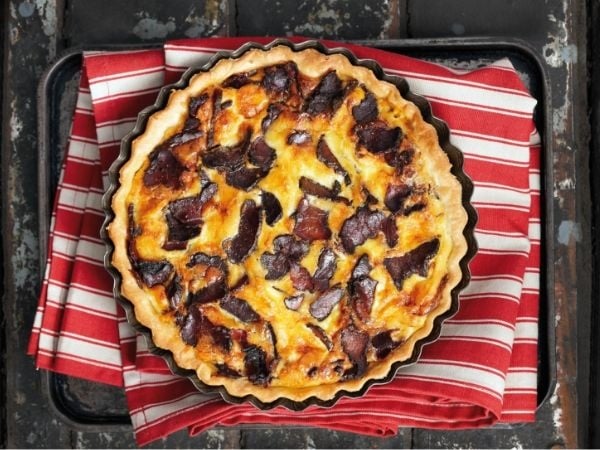 biltong quiche